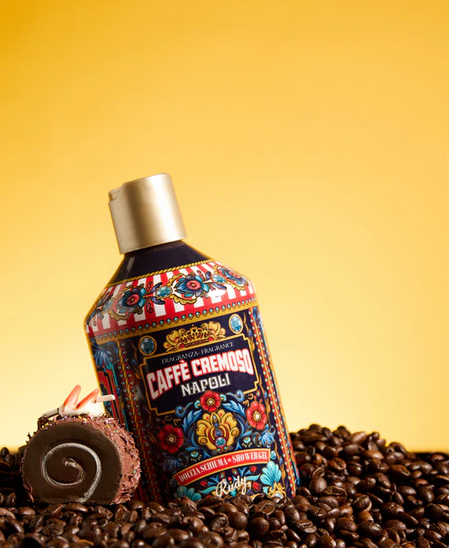 Scatola regalo con Docciaschiuma 500 mL + Crema corpo idratante 200 mL Gourmand Edition Caffè cremoso