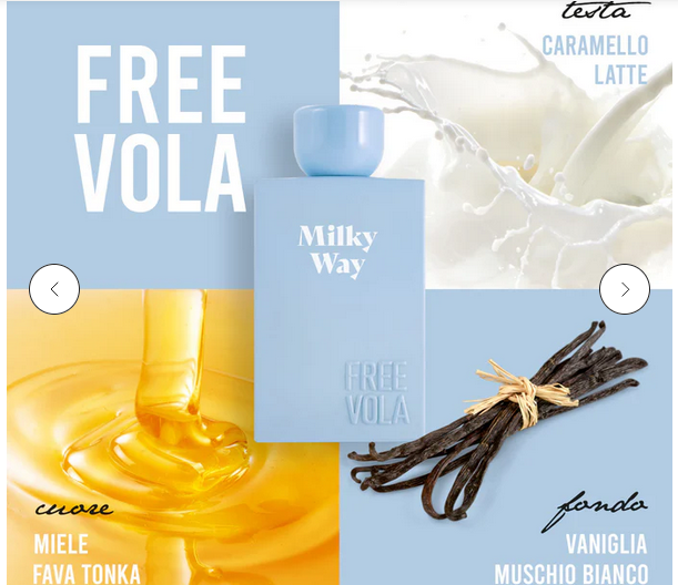 FREEVOLA MILKY WAY Eau de Parfum