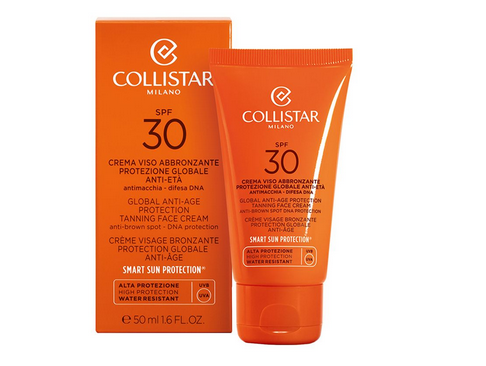 Collistar Crema Viso abbronzante protettiva anti-età SPF30