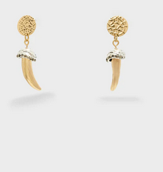 Nali' Orecchini Lucy mix oro e argento