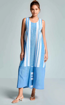 Iconique Vestito smanicato lungo Naomi