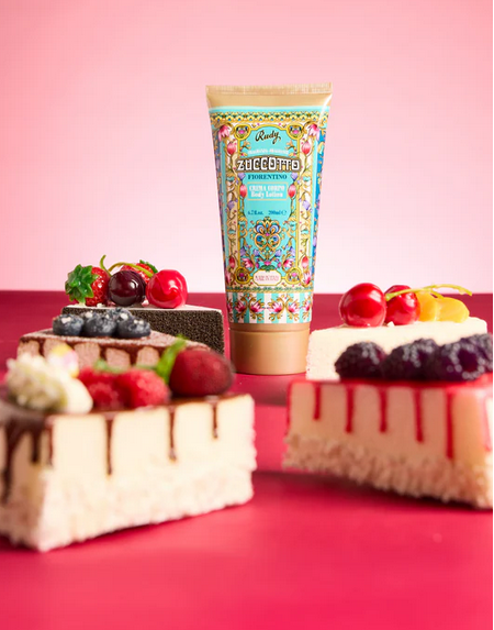 Scatola regalo con Docciaschiuma 500 mL + Crema corpo idratante 200 mL Gourmand Edition Zuccotto