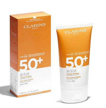 Clarins Crema Solare Corpo UVA|UVB 50+