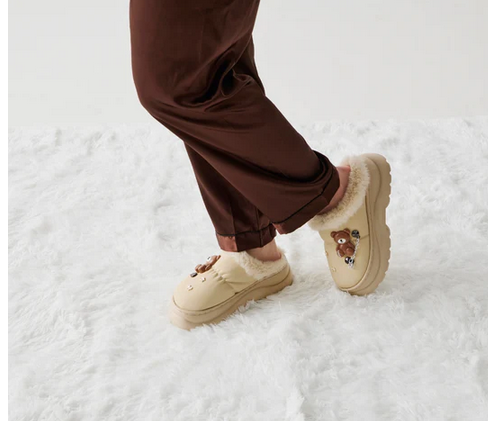 Emanuela Biffoli Pantofole Imbottite con Applicazioni