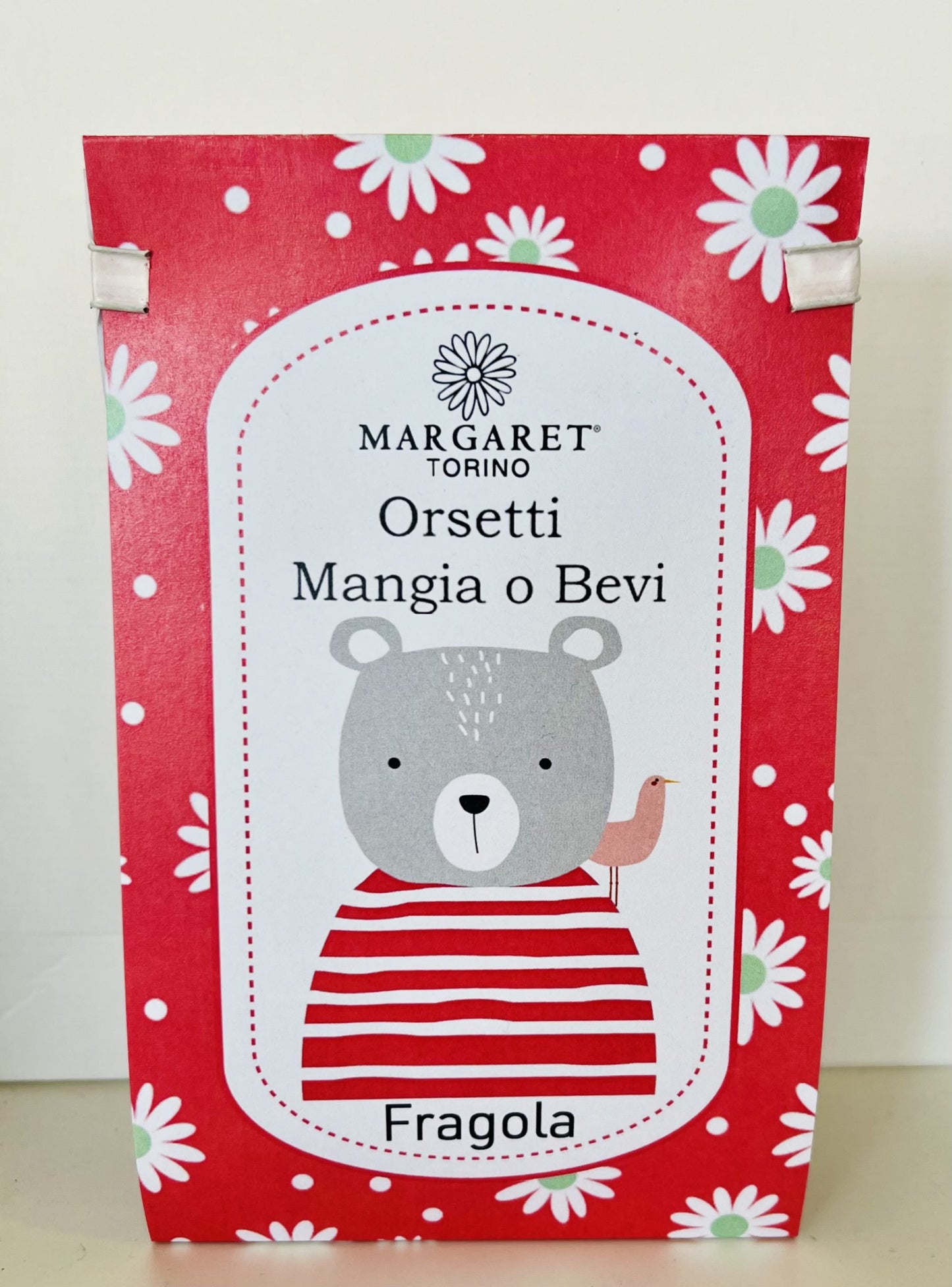 Orsetti Mangia O bevi Fragola