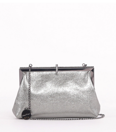 Mimi Mua Borsa Clutch metalizzata