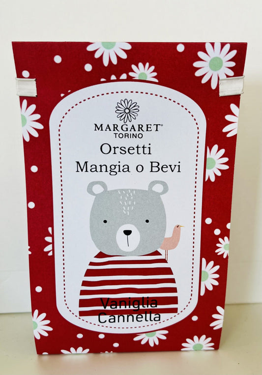 Orsetti Mangia o Bevi Vaniglia e Cannella