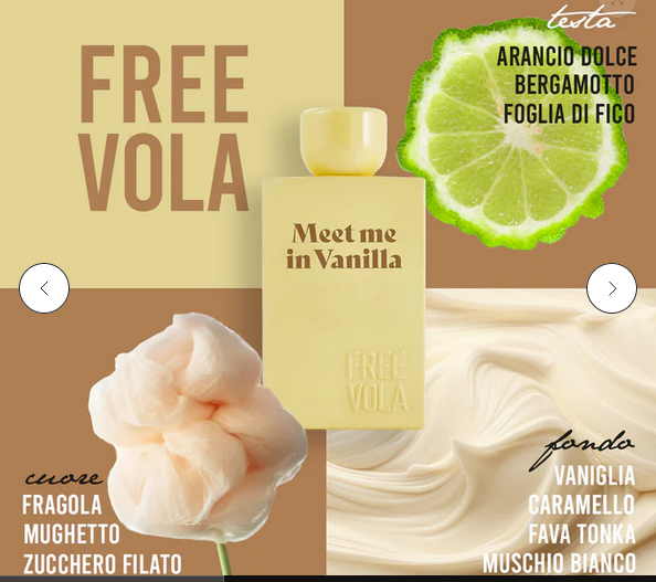 FREEVOLA MEET ME IN VANILLA Eau de Parfum