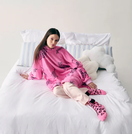 Emanuela Biffoli soffice vestaglia e Poncho