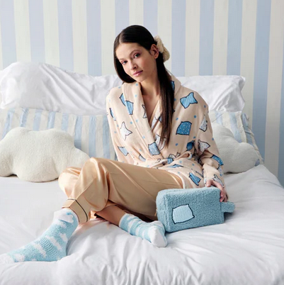 Emanuela Biffoli Soffice Vestaglia e Poncho