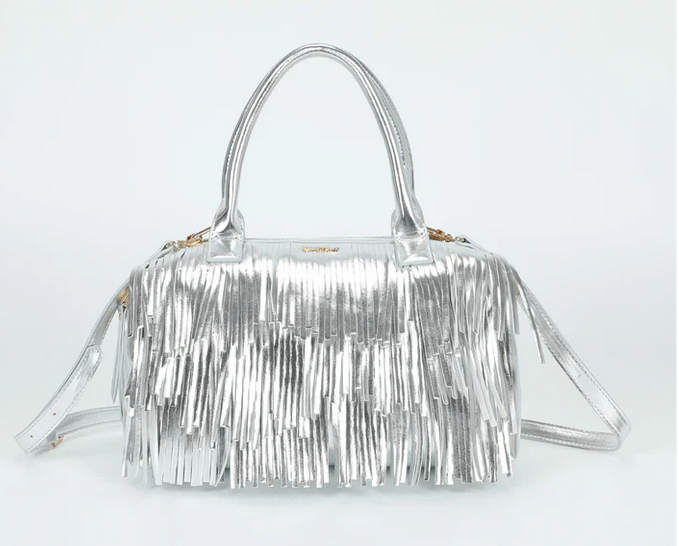 Mimi Muà Borsa Bauletto Con Frange