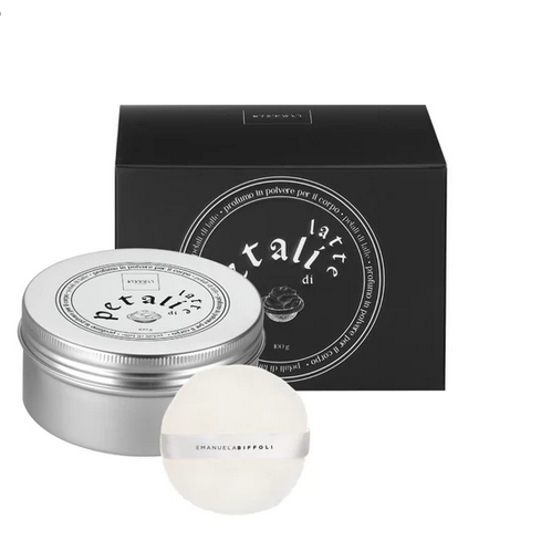 Emanuela Biffoli Profumo in polvere Petali di latte