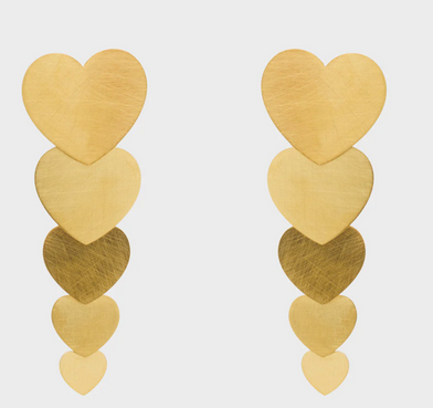 Nali' Orecchini a cuore pendenti