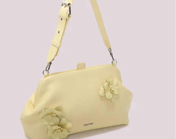 Mimi Muà Borsa a Bauletto con Fiori