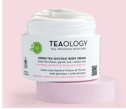 Teaology Green Tea Glycolic Crema Corpo Levigante