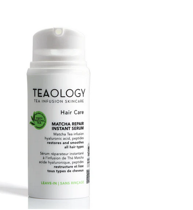 Teaology Siero Capelli Ristrutturante Istantaneo con Infuso tè Matcha