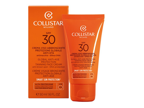 Collistar Crema  Viso abbronzante protettiva anti-età SPF30