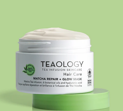 Teaology Maschera Capelli ristrutturante con infuso di tè Matcha