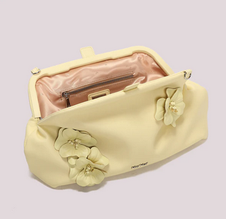Mimi Muà Borsa a Bauletto con Fiori