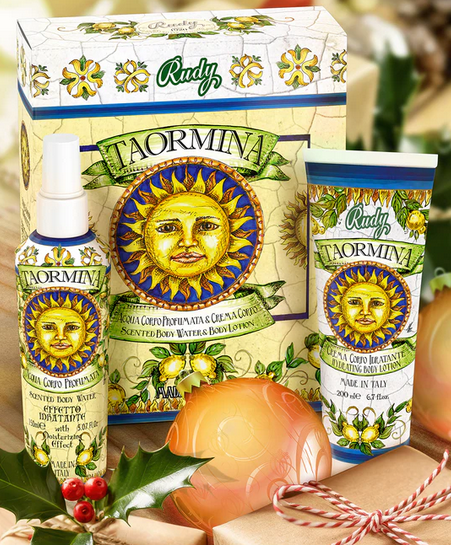 Rudy Scatola regalo con acqua profumata 150ml+ crema corpo idratante 200ml