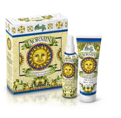 Rudy Scatola regalo con acqua profumata 150ml+ crema corpo idratante 200ml