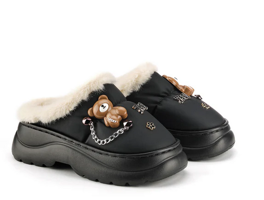 Emanuela Biffoli Pantofole Imbottite con Applicazioni