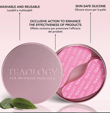 Teaology Patch occhi in silicone riutilizzabili