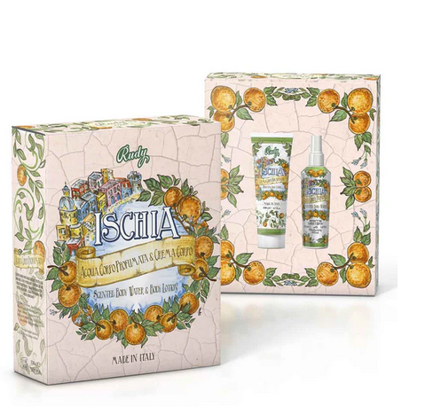 Rudy Scatola Regalo con Acqua Profumata 150ml+ crema corpo idratante 200ml