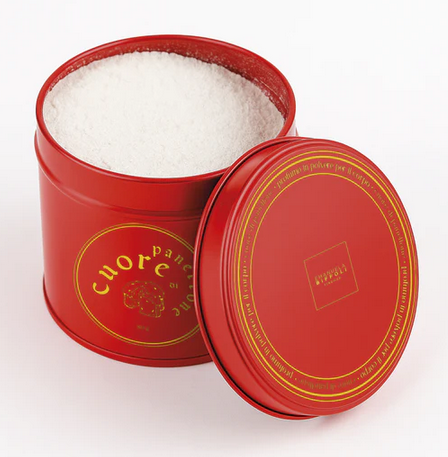 Emanuela Biffoli Profumo in polvere Cuore di Pandoro