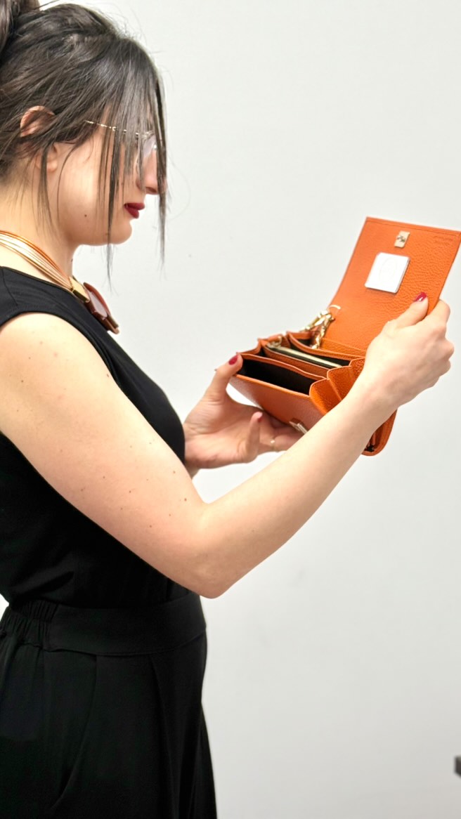 Portafoglio/Clutch Pesci