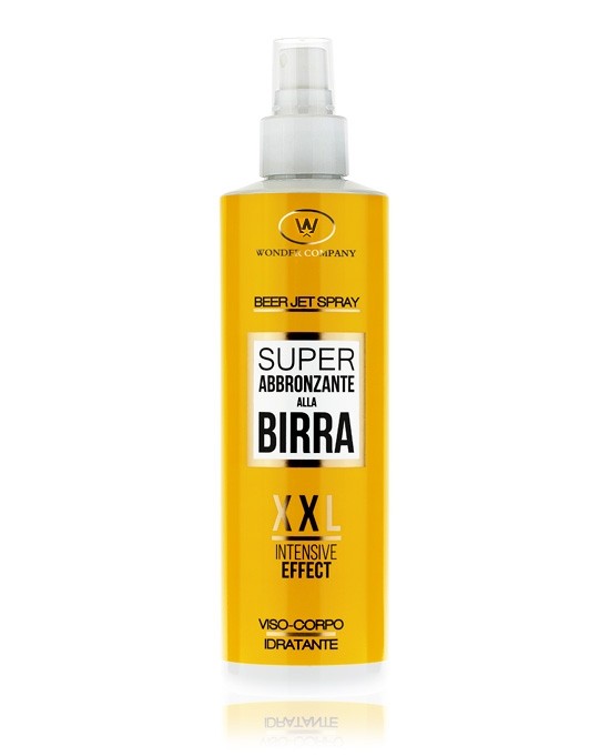 Wonder Company Super Abbronzante alla Birra XXL Viso-Corpo.