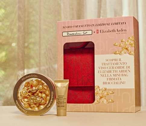 Elizabeth Arden Advaced Capsule + Mini Bag Braccialini