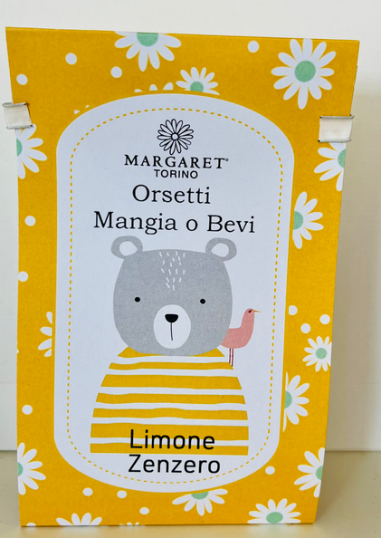 Orsetti Mangia o Bevi Limone e Zenzero