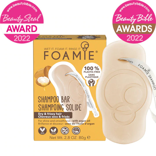 FOAMIE Shampoo All’olio di Argan Per Capelli Secchi e Crespi