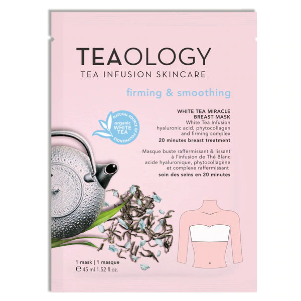 TEAOLOGY White Tea Miracle Breast Mask | Firming & Smoothing