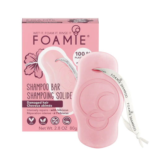 FOAMIE Hibiscus Shampoo Bar Per Capelli Danneggiati