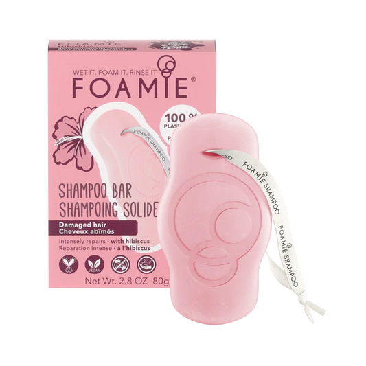 FOAMIE Hibiscus Shampoo Bar Per Capelli Danneggiati