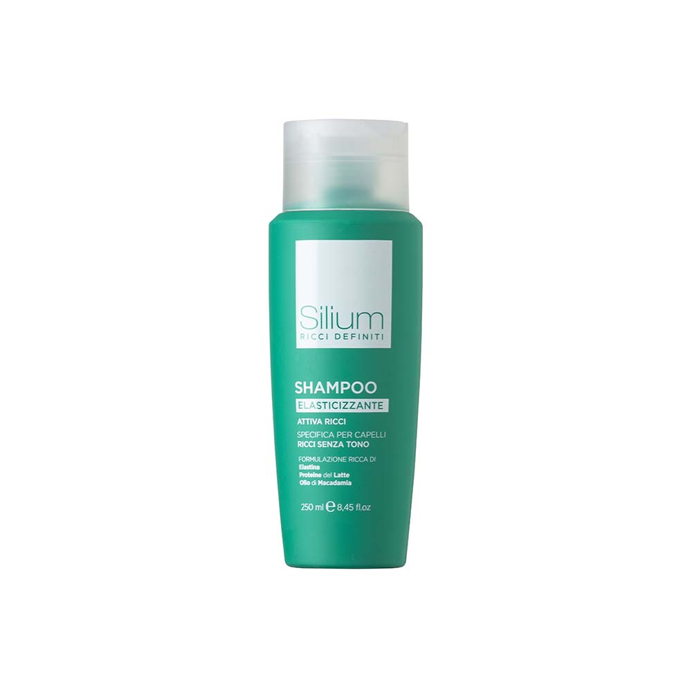 SILIUM Shampoo Elasticizzante Specifico Attiva Ricci Capelli Senza Tono