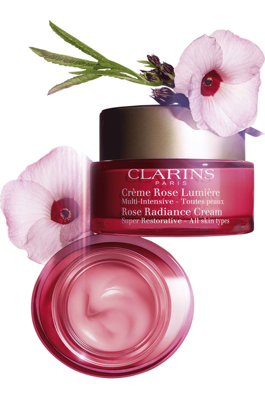 CLARINS creme rose lumiere